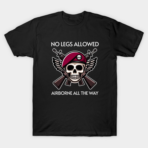 No Legs Allowed Vol. ll T-Shirt by FlySquareWare